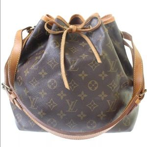 💯Authentic Louis Vuitton Petit Noe Drawstring bag